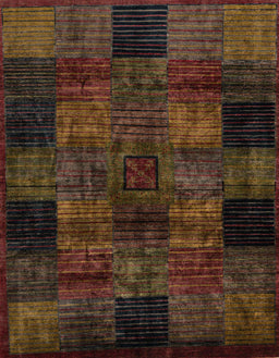 Abstract Red Oriental Rug, abs4252
