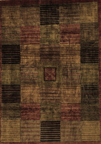 Oriental Brown Modern Rug, abs4252brn