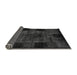 Sideview of Oriental Gray Modern Rug, abs4252gry