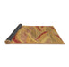 Sideview of Oriental Brown Modern Rug, abs4253brn