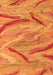 Oriental Orange Modern Rug, abs4253org