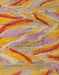 Abstract Orange Oriental Rug, abs4253