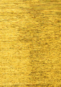 Oriental Yellow Modern Rug, abs4254yw