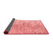 Oriental Red Modern Area Rugs