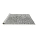 Sideview of Machine Washable Oriental Gray Modern Rug, wshabs4254gry