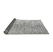 Sideview of Oriental Gray Modern Rug, abs4254gry