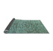 Sideview of Oriental Light Blue Modern Rug, abs4255lblu