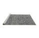 Sideview of Machine Washable Oriental Gray Modern Rug, wshabs4255gry