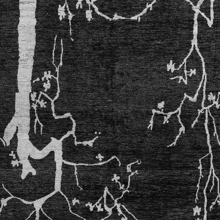 Machine Washable Oriental Gray Modern Rug, wshabs4256gry