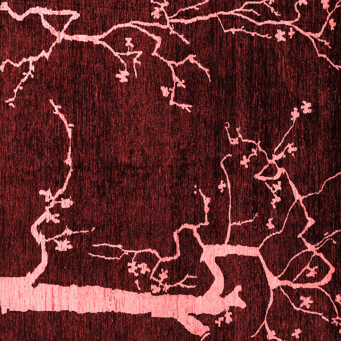 Oriental Red Modern Rug, abs4256red