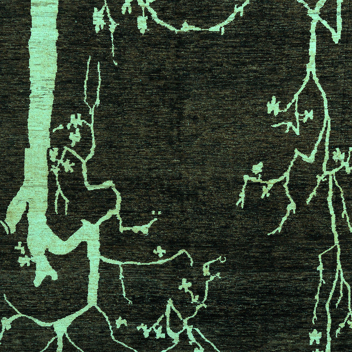 Oriental Turquoise Modern Rug, abs4256turq