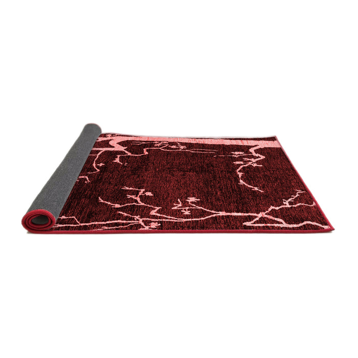 Oriental Red Modern Area Rugs