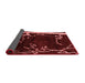 Oriental Red Modern Area Rugs