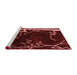 Modern Red Washable Rugs