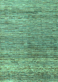 Oriental Turquoise Modern Rug, abs4257turq