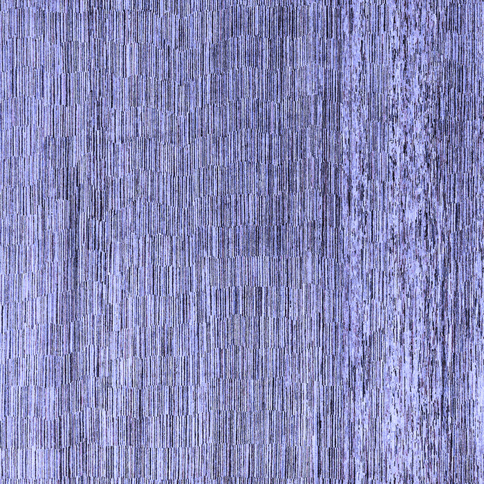 Square Machine Washable Oriental Blue Modern Rug, wshabs4257blu