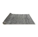 Sideview of Oriental Gray Modern Rug, abs4257gry