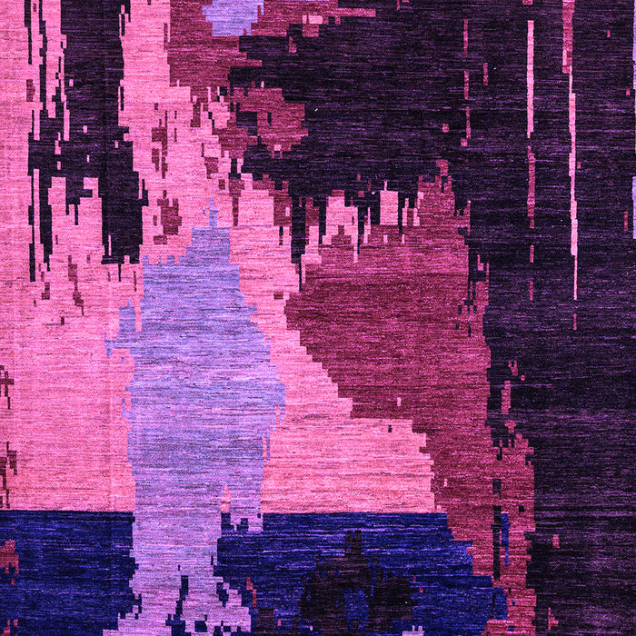 Oriental Purple Modern Rug, abs4258pur