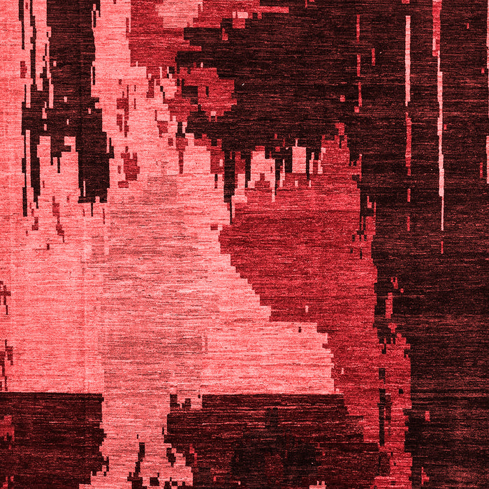 Oriental Red Modern Area Rugs