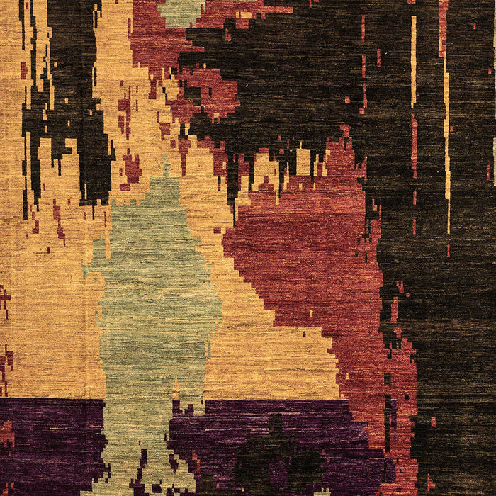 Oriental Brown Modern Rug, abs4258brn