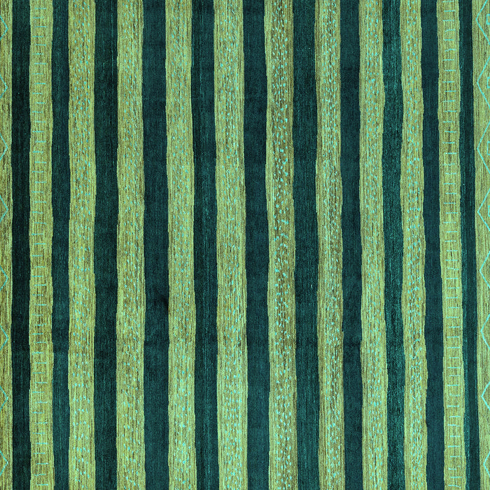 Square Oriental Turquoise Modern Rug, abs4259turq