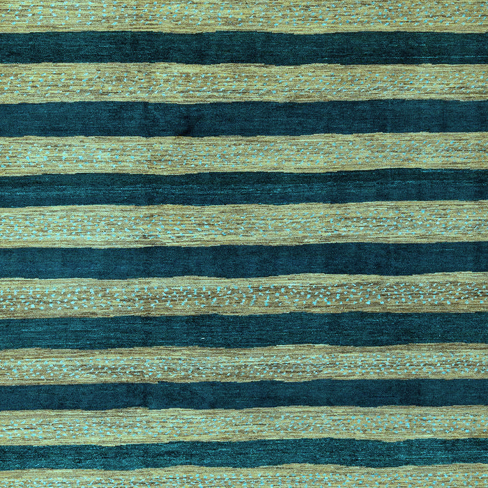 Oriental Light Blue Modern Rug, abs4259lblu