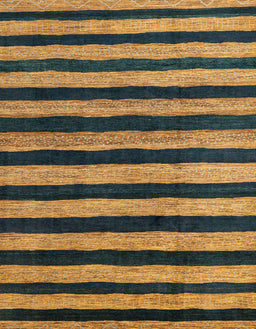 Abstract Yellow Oriental Rug, abs4259