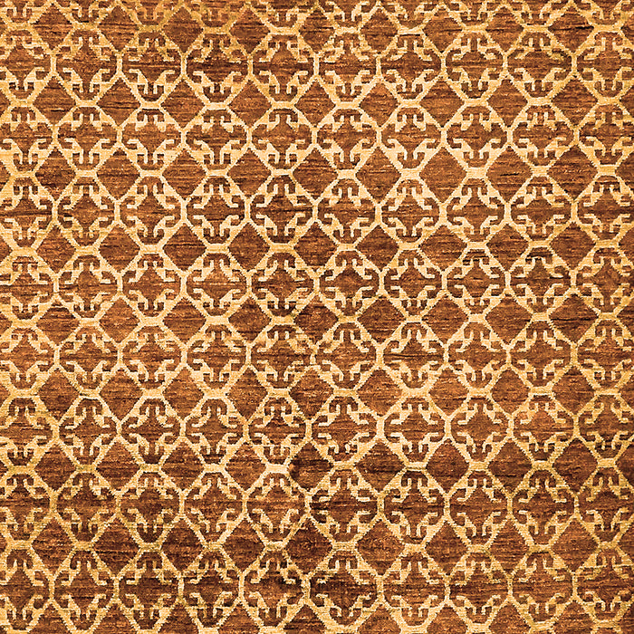 Machine Washable Abstract Orange Modern Area Rugs, wshabs425org