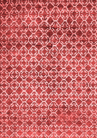 Abstract Red Modern Rug, abs425red