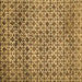 Square Machine Washable Abstract Brown Modern Rug, wshabs425brn