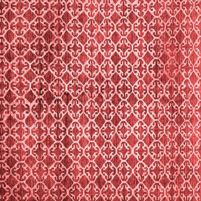 Machine Washable Abstract Red Modern Rug, wshabs425red