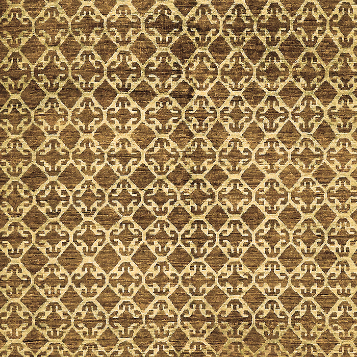Abstract Brown Modern Rug, abs425brn