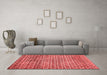 Modern Red Washable Rugs