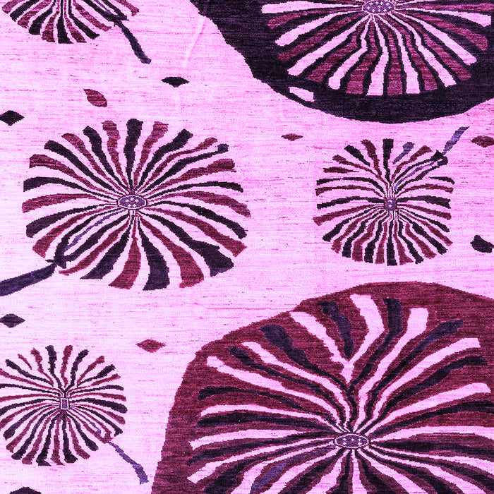 Machine Washable Oriental Purple Modern Area Rugs, wshabs4260pur