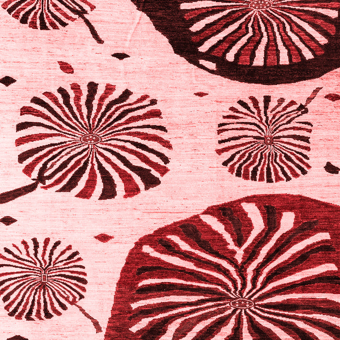 Machine Washable Oriental Red Modern Rug, wshabs4260red