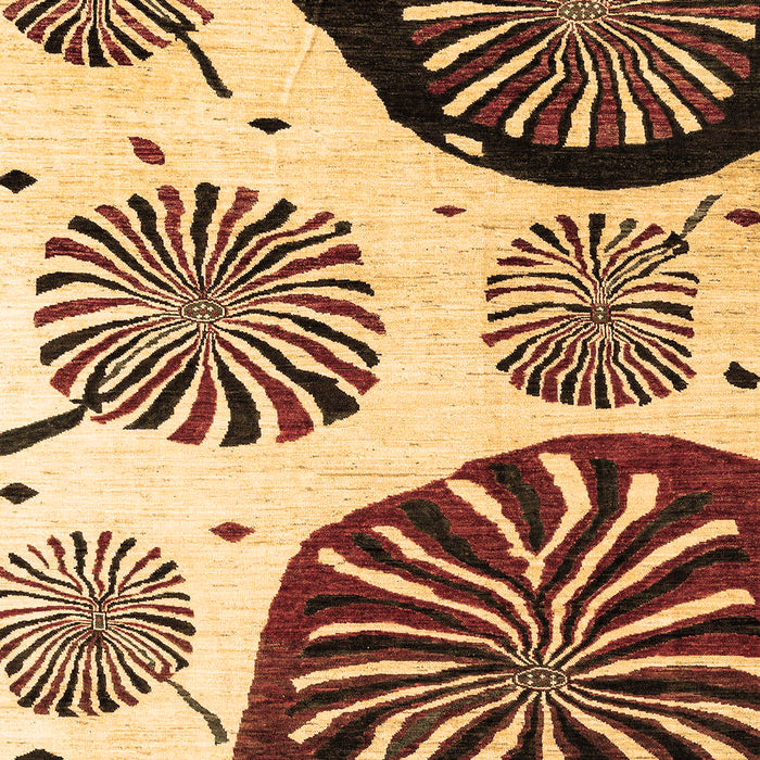 Machine Washable Oriental Brown Modern Rug, wshabs4260brn