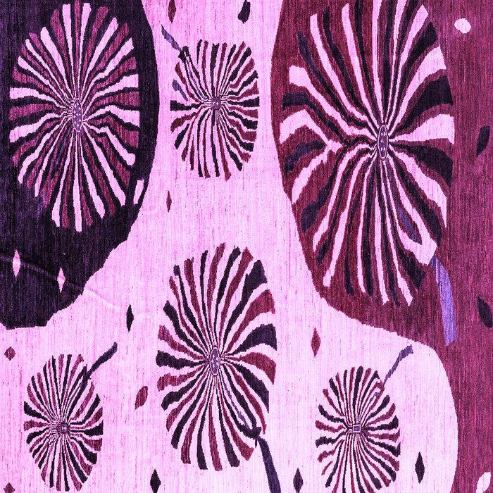 Square Oriental Purple Modern Rug, abs4260pur
