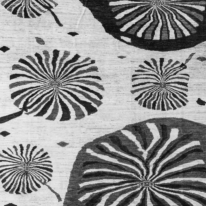 Machine Washable Oriental Gray Modern Rug, wshabs4260gry