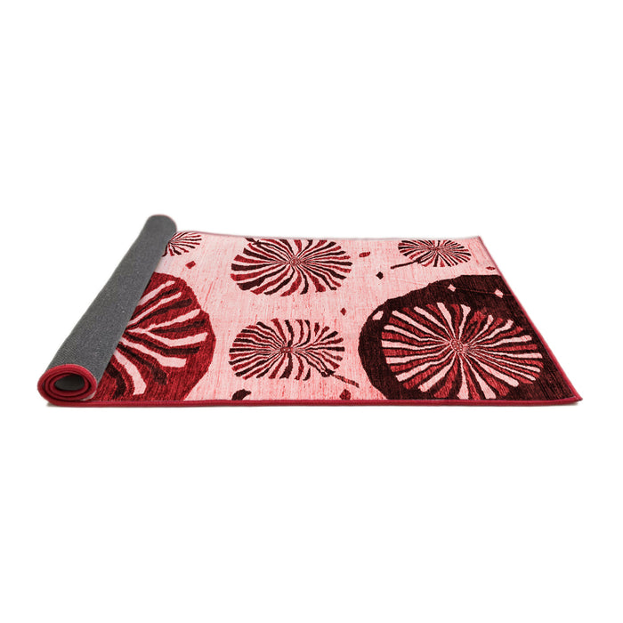 Oriental Red Modern Area Rugs