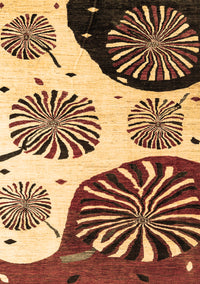 Oriental Brown Modern Rug, abs4260brn