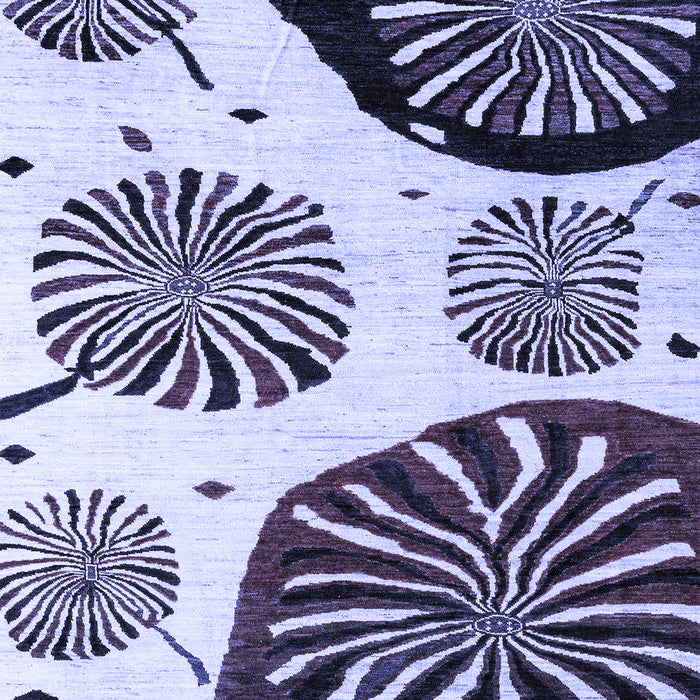 Machine Washable Oriental Blue Modern Rug, wshabs4260blu