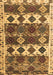 Machine Washable Oriental Brown Modern Rug, wshabs4261brn