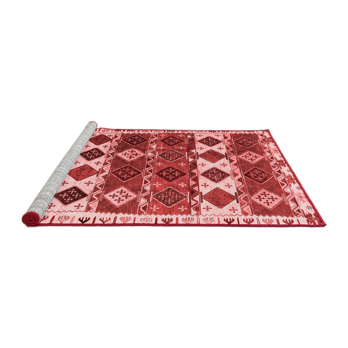 Modern Red Washable Rugs