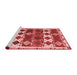 Modern Red Washable Rugs