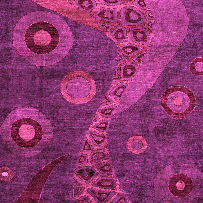 Machine Washable Oriental Pink Modern Rug, wshabs4262pnk