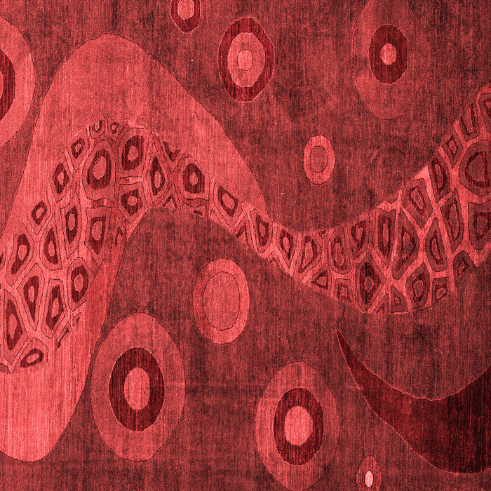 Oriental Red Modern Rug, abs4262red