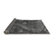 Sideview of Oriental Gray Modern Rug, abs4262gry