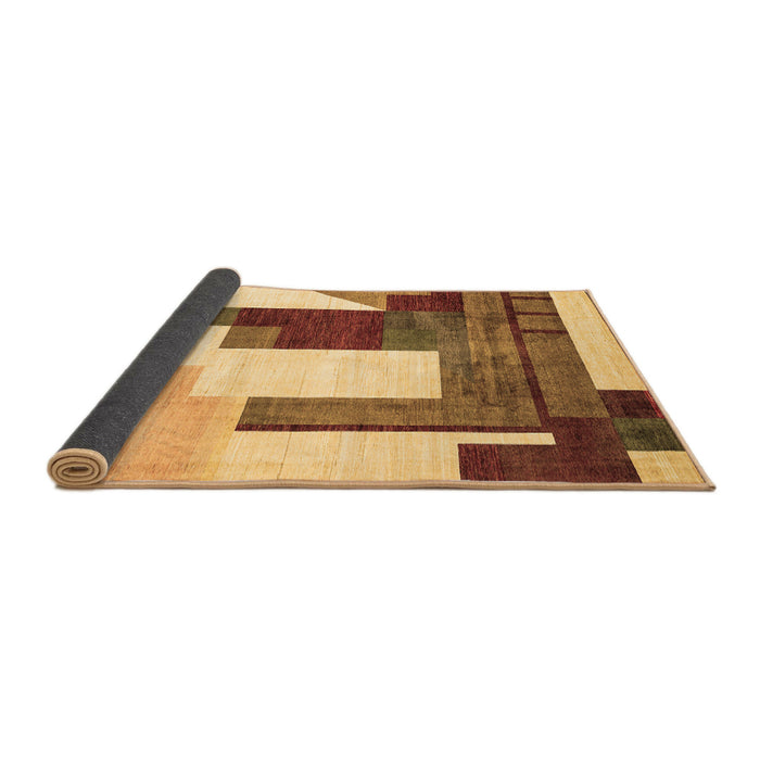 Sideview of Oriental Brown Modern Rug, abs4263brn