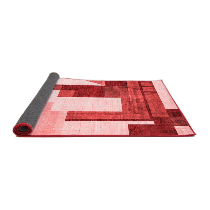 Oriental Red Modern Area Rugs