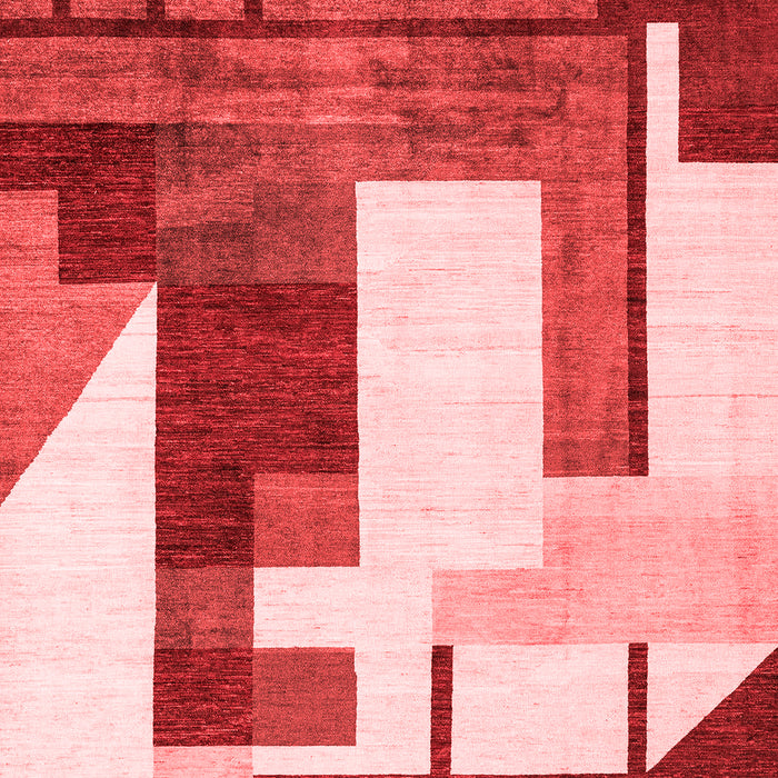 Oriental Red Modern Area Rugs